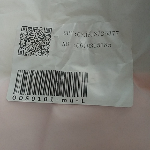 Colorblock Slit Jumpsuit. Size L - Picture 4 of 4